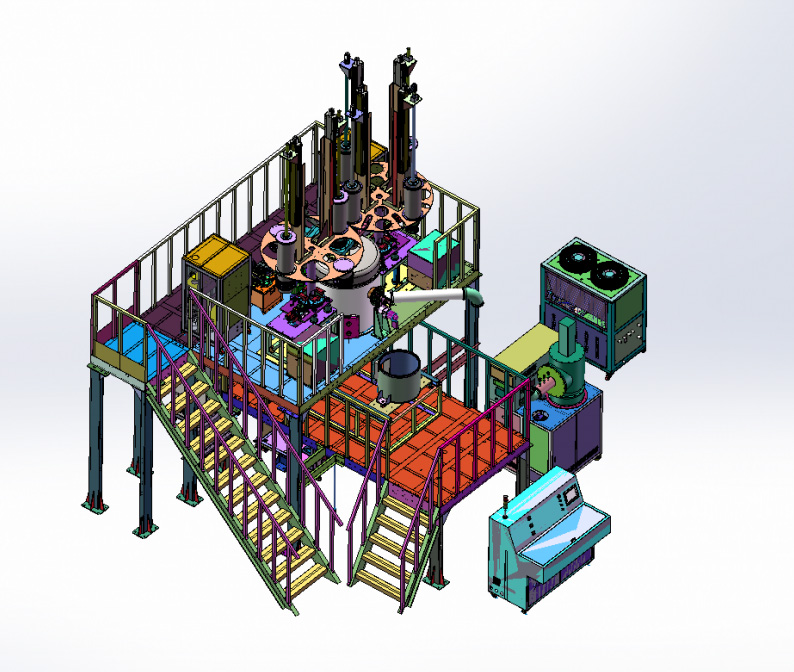 高真空連續(xù)鑄造機(jī)